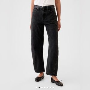 GAP High Rise Barrel Jeans